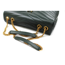 Saint Laurent Lou Lou Media Pelle Verde