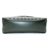 Saint Laurent Lou Lou Media Pelle Verde