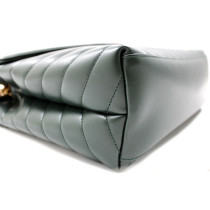 Saint Laurent Lou Lou Media Pelle Verde