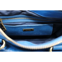 Miu Miu Shopping Pelle Azzurra