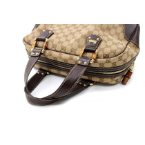 Gucci Bamboo Bowling GG Beige