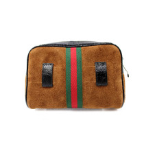 Gucci Marsupio Ophidia Pelle Scamosciata Marrone