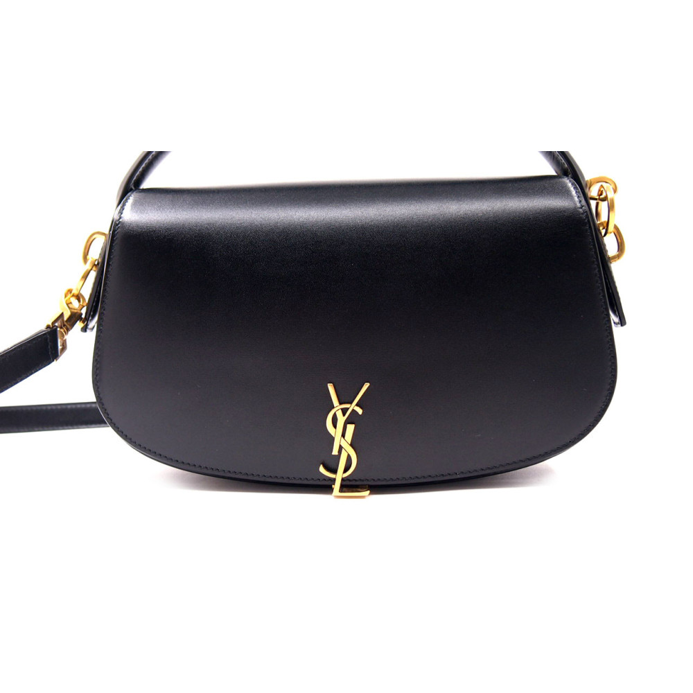Saint Laurent Voltaire Black Leather