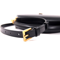 Saint Laurent Voltaire Cuir Noir