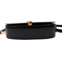 Saint Laurent Voltaire Schwarzes Leder