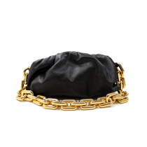 Bottega Veneta Chain Pouch Pelle Nera