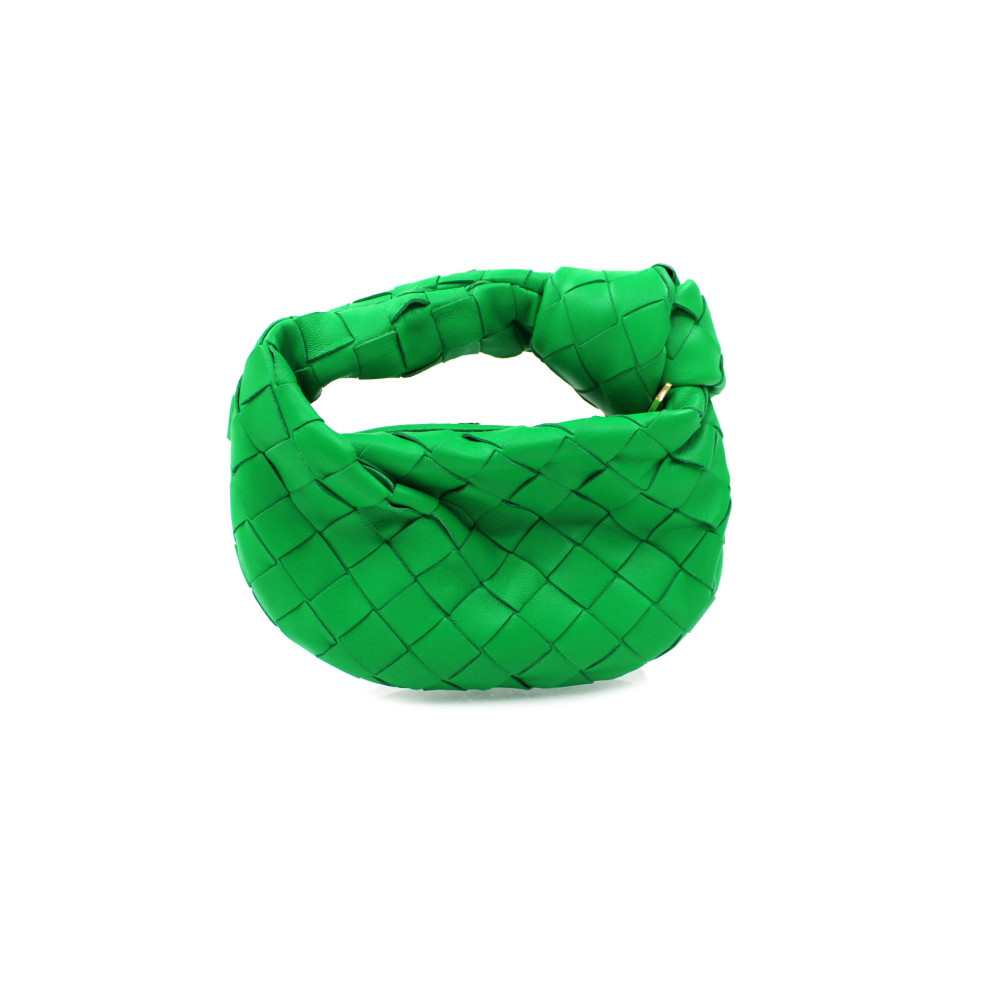 Bottega Veneta Candie Jodie Pelle Verde