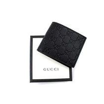Gucci Portafoglio Pelle Guccissima Nera