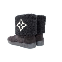 Louis Vuitton Stivali Camoscio Nero