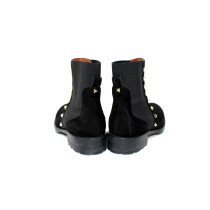 Valentino Stivaletto Camoscio Nero