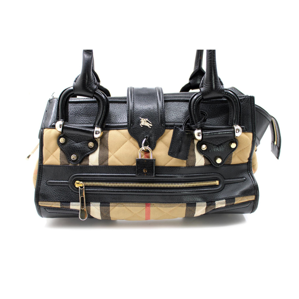 Burberry Bauletto Check Beige