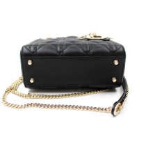 Dior Lady Dior Mini Pelle Nera