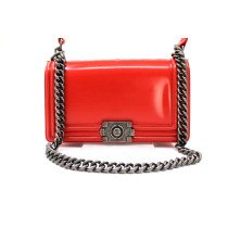 Chanel Boy Bag Vernis Rouge