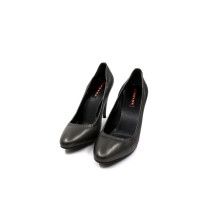 Prada Decollete Pelle Grigio Scuro