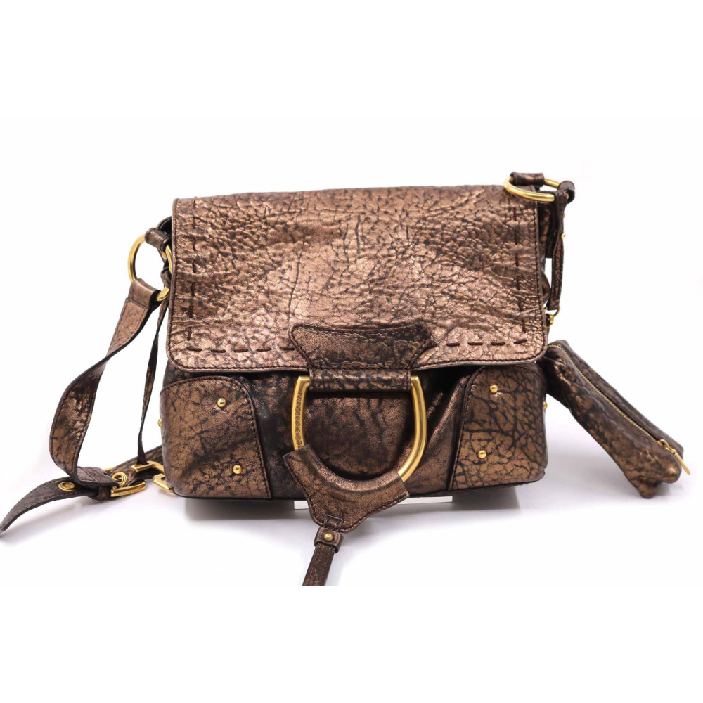 Dolce & Gabbana Hobo Leder Bronze