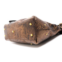 Dolce & Gabbana Bronze Leather Hobo