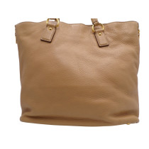 Prada Caramel Leather Shopping Bag