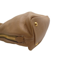 Prada Caramel Leather Shopping Bag