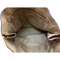 Prada Caramel Leather Shopping Bag
