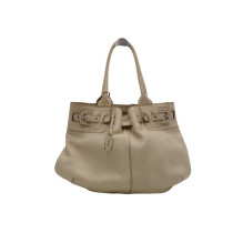 Tod's Shopping Pelle Avorio