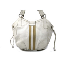 Prada Shopping Pelle Bianca