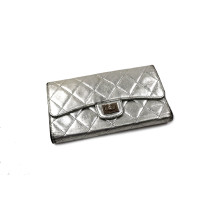 Chanel Portafoglio Pelle Argento