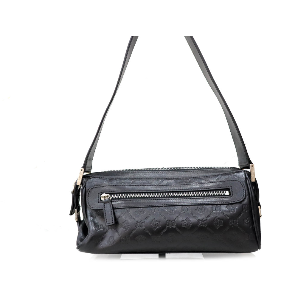 Versace Baguette Black Pocket Pelle Nera