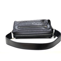 Versace Baguette Black Pocket Pelle Nera