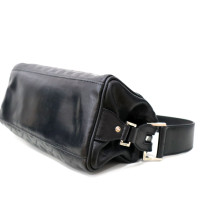 Versace Baguette Black Pocket Pelle Nera