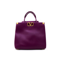 Valentino Shopping Pelle Viola