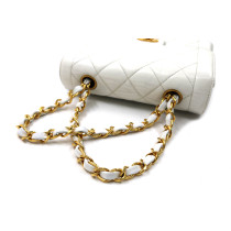 Chanel Square Mini Pelle Bianca