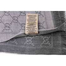 Gucci Sciarpa Lana Grigio Chiaro