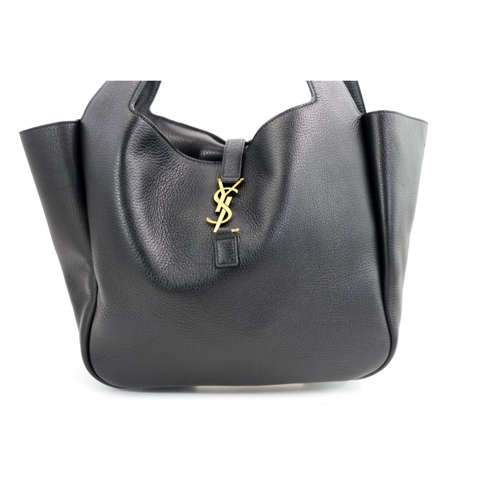 Saint Laurent Le 5 à 7 Grande Pelle di Daino Nera