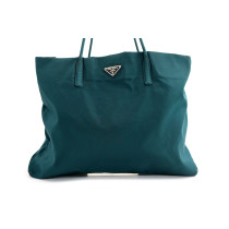 Prada Tote Bag Nylon Ocean