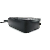 Saint Laurent Camera Bag Pelle Martellata Nera