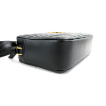 Saint Laurent Camera Bag Pelle Martellata Nera