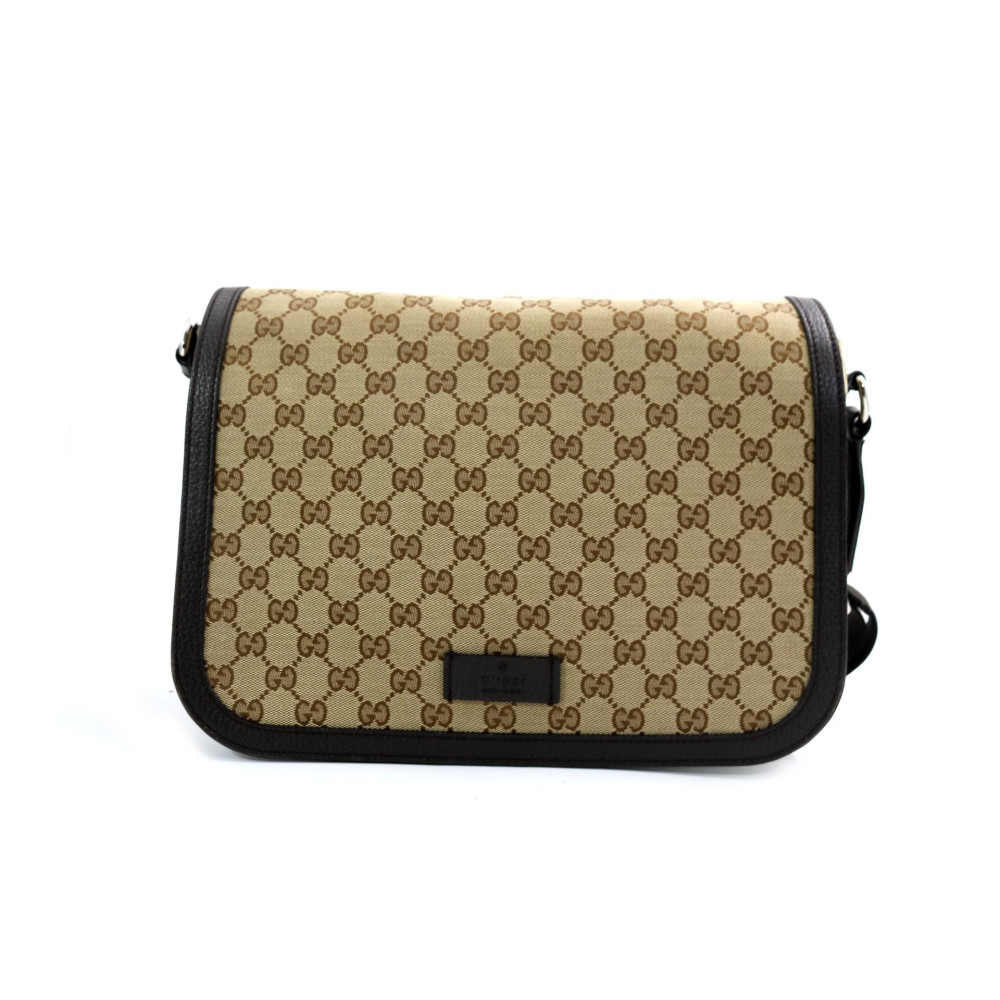 Gucci Messenger GG Supreme Beige