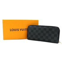 Louis Vuitton Portafoglio Zippy Vertical Wallet Damier Graphite
