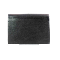 Saint Laurent per Ajoka Clutch Flap Limited Vintage Pelle Saffiano Nera