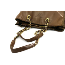 Prada Tote Bag Pelle Marrone