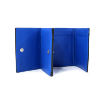 Bottega Veneta Portafoglio Pelle Blu