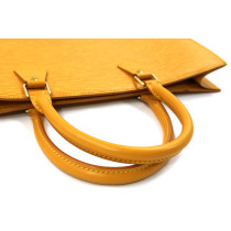 Louis Vuitton Sac Plat Pelle Epi Gialla