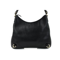 Gucci Abbey D Ring Pelle Nera