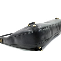 Gucci Abbey D Ring Pelle Nera