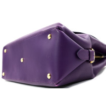 Ferragamo Tote Fiamma East West Pelle Viola