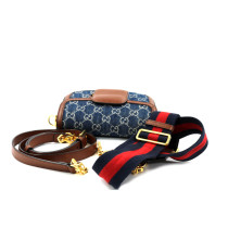Gucci Horsebit Denim Blu Navy