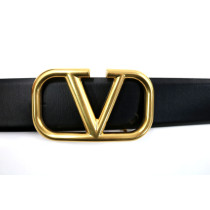 Valentino Cintura VLogo Pelle Nera