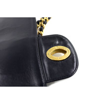 Chanel Timeless Jumbo Vintage Pelle Neroblu