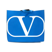 Valentino Shopping Pelle Blu
