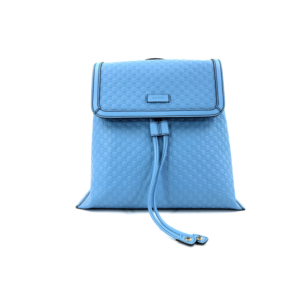 Gucci Zaino Pelle Azzurra